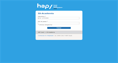 Desktop Screenshot of is-academia.hepl.ch